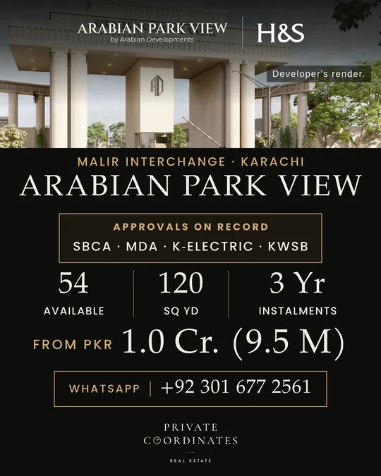 Arabian Park View – cover