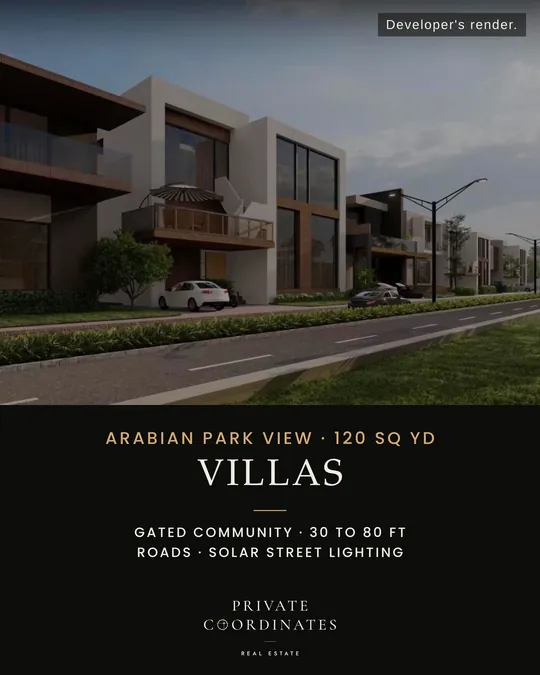 Arabian Park View – payment plan and floor plan, slide 5