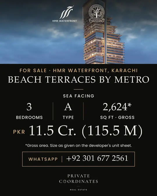 Beach Terraces by Metro – cover