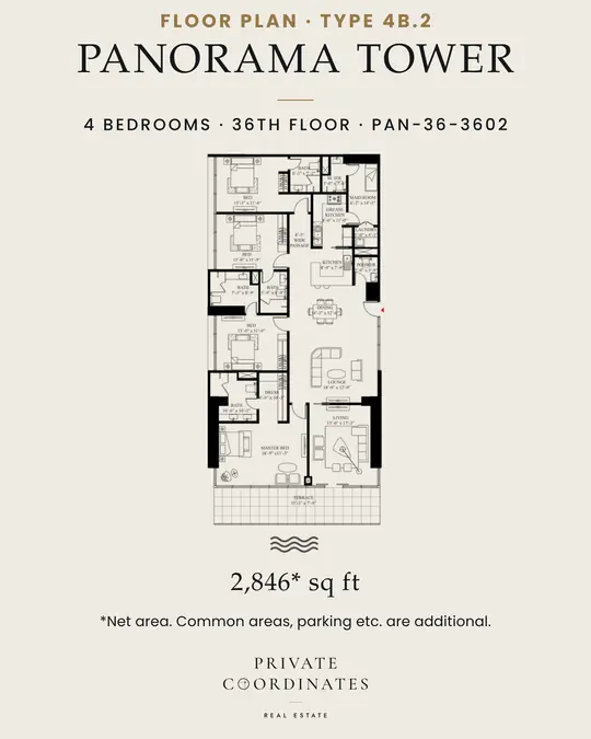 Panorama Tower – payment plan and floor plan, slide 3