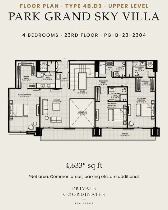 Park Grand Sky Villa – payment plan and floor plan, slide 4
