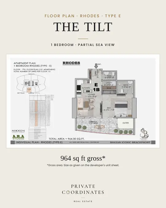 The Tilt – payment plan and floor plan, slide 2