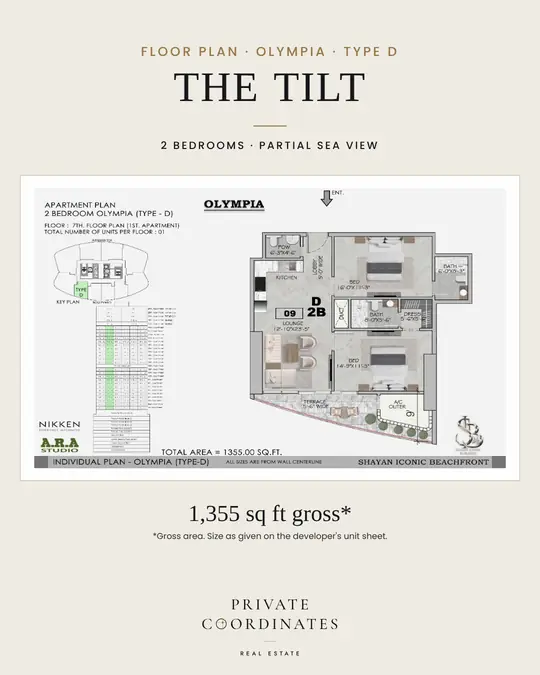 The Tilt – payment plan and floor plan, slide 2
