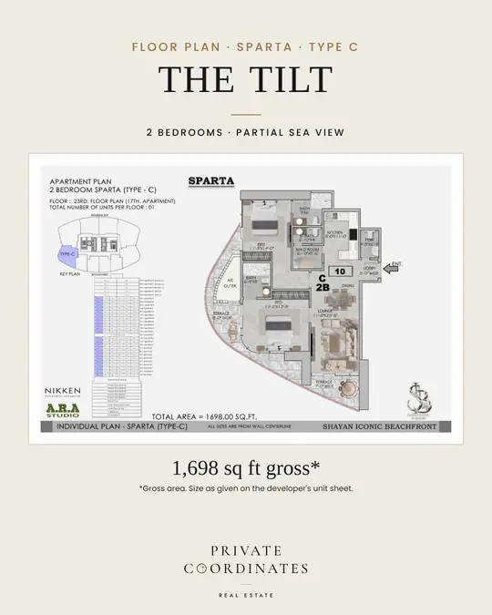The Tilt – payment plan and floor plan, slide 2
