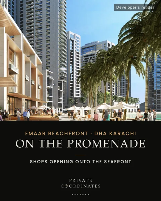 Retail / Shops / Commercial at Emaar Beachfront – the promenade